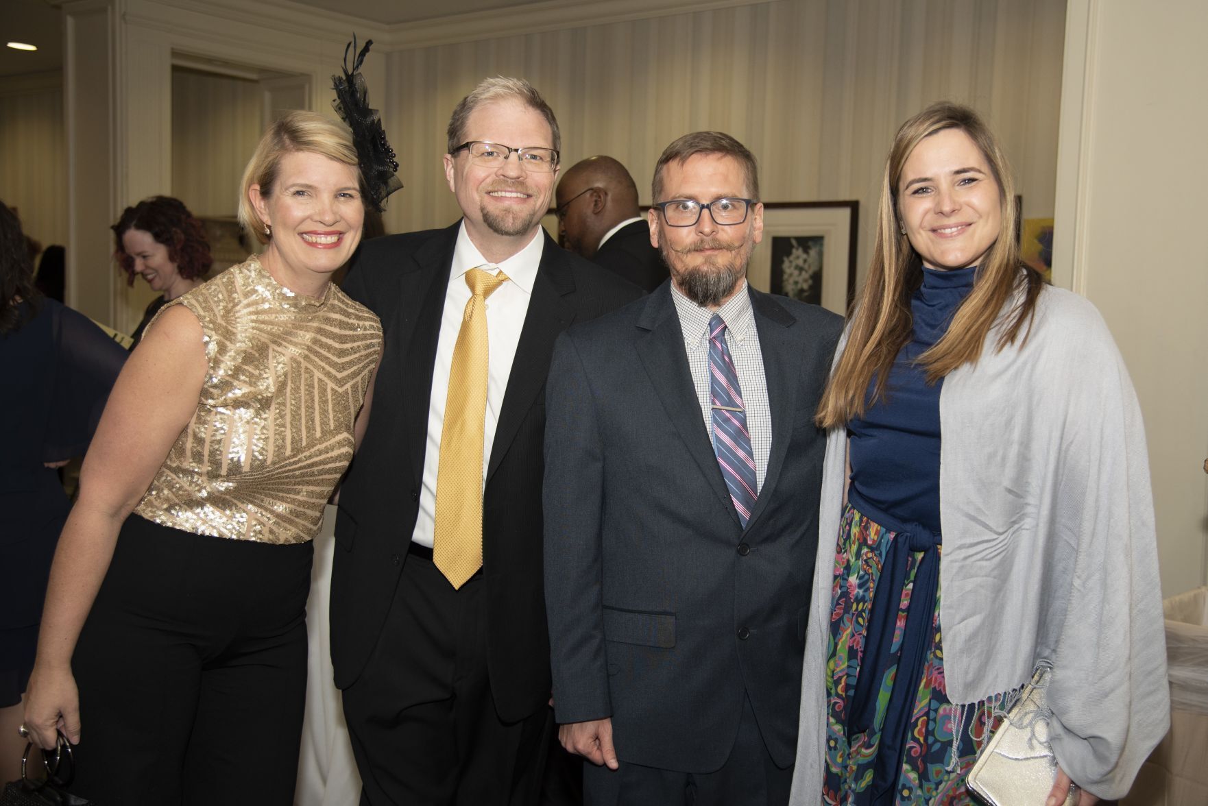 Sarah and Jay Moore, Scott Feller, Sara Bowling